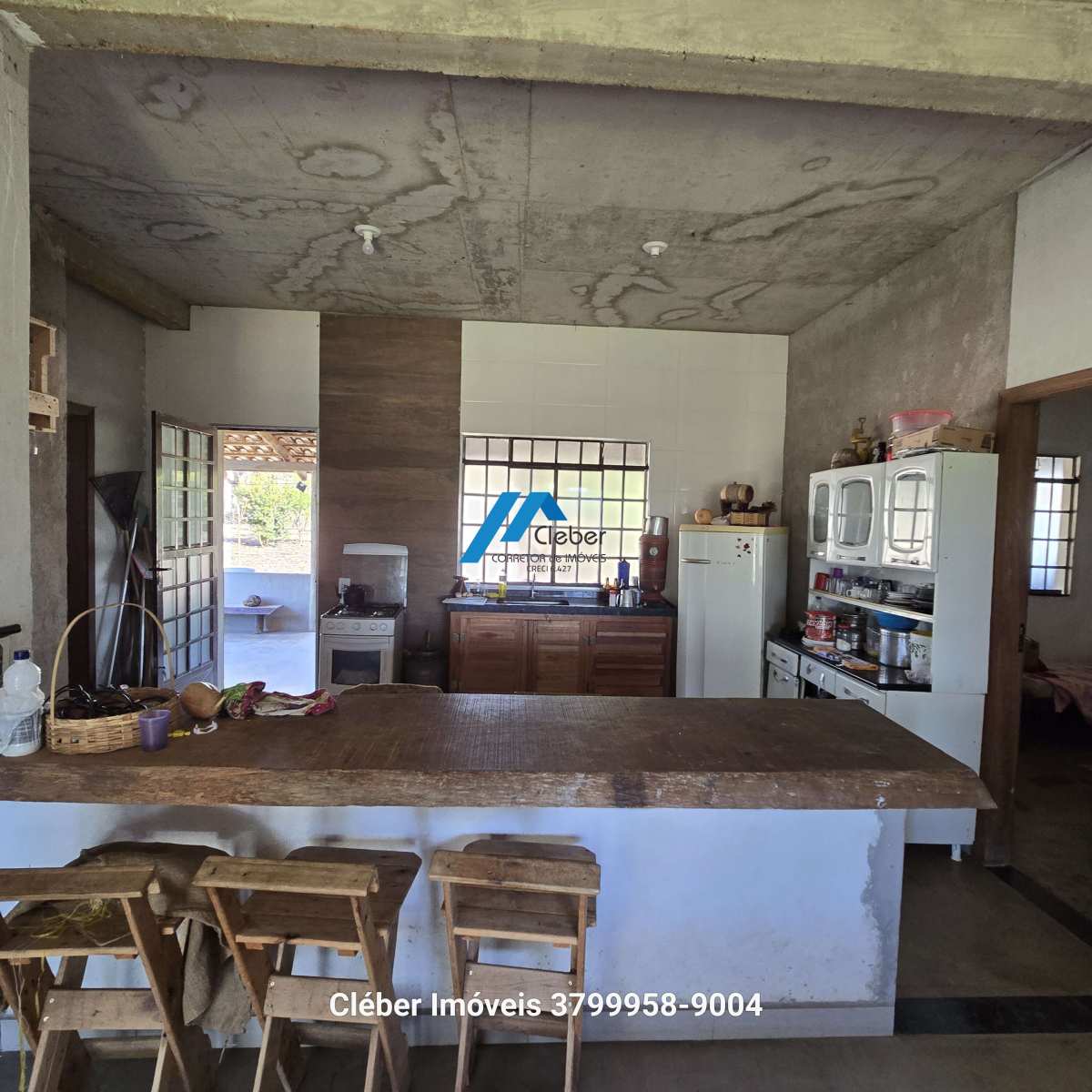 Chácara em cond.fechado, casa com 3 quartos suite e área  gourmet. 3799958-9004 - CLÉBER IMÓVEIS